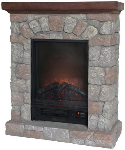 Mein Kamin Locarno Stones Designe Home Living LED Flame  •	Kaminfeuer - Flair ohne Schmutz und Qualm